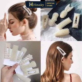 Kẹp Tóc Hàn Quốc set 20 chiếc đựng túi zip #KT1020 [ kẹp tóc trắng đựng túi zíp - MÃ C705 - SET KẸP TRẮNG TÚI ]