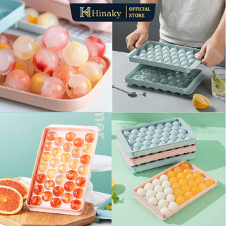 Khay Làm Đá 33 Viên Tiện Dụng, Khuôn Thạch Bi Nhựa Tròn Làm Rau Câu Hoa Quả Trái Cây [ MÃ B504 ]
