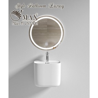 Chậu lavabo treo,chậu rửa mặt treo nguyên khối cao cấp,kích thước lavabo treo nhỏ trọn bộ giá rẻ