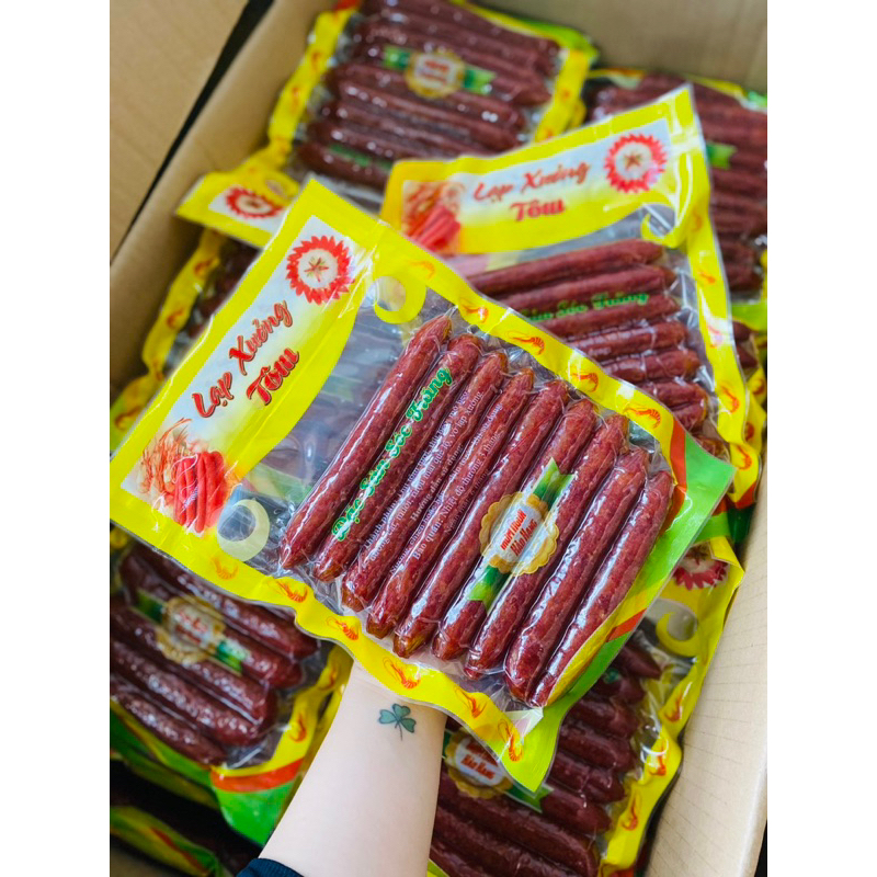 Lạp xưởng tôm gói 500gr