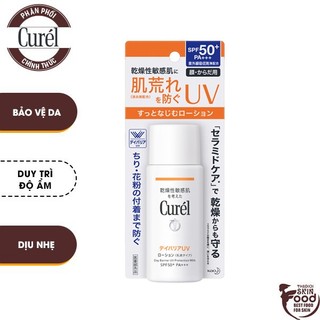 Sữa Chống Nắng Dành Cho Mặt Và Toàn Thân Curél UV Protection Milk SPF50+/PA+++ 60ml