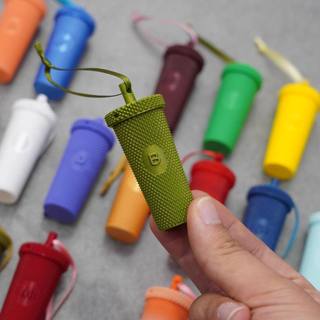 Móc khóa ly Studded phong cách Starbucks, Móc khóa ly gai mini, Móc khóa ly đính đá in tên theo yêu cầu..