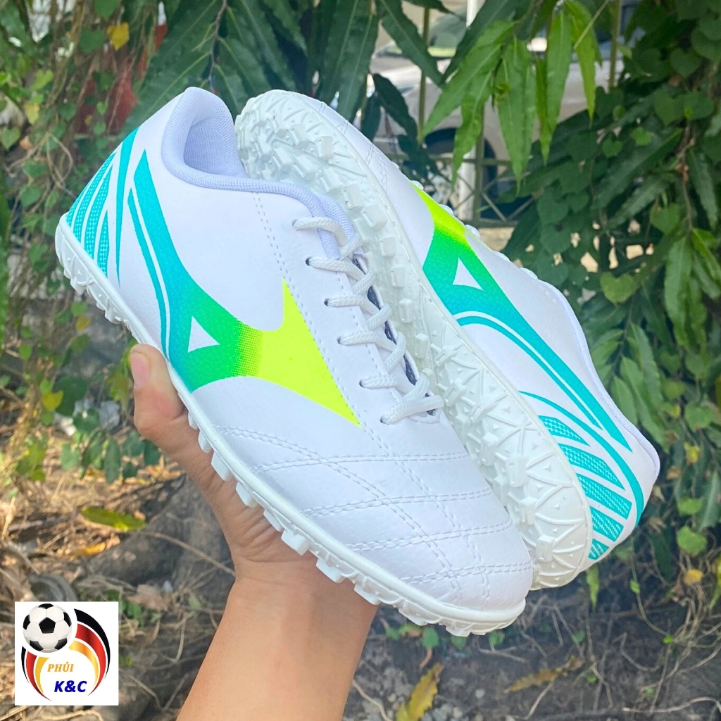 Giày đá bóng nam MIZUNO NEO 3 Logo 2 màu sân cỏ nhân tạo giá rẻ Phủi K&C