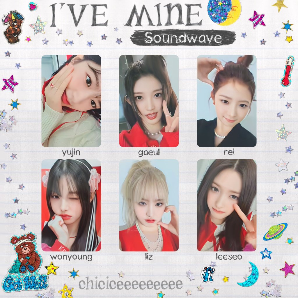 🔥 CARD POB ALBUM I'VE MINE - IVE🔥