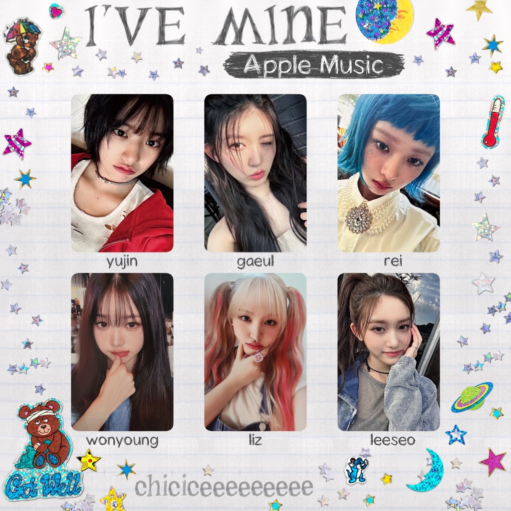 🔥 CARD POB ALBUM I'VE MINE - IVE🔥