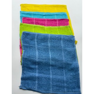 Combo 5 Khăn 4 Ô Nhiều Màu Sắc,Kích Thước 28x28,Chất Liệu Cotton ,Làm Khăn Nhà Trẻ, Lau Chùi Đa Năng