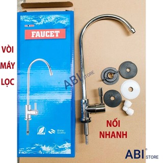 VÒI MÁY LỌC NƯỚC, VÒI THIÊN NGA inox tay gạt cao cấp