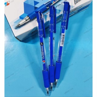 Thiên Long TL025 [05 cây] Bút bi mực xanh, đen và đỏ 0.8mm.