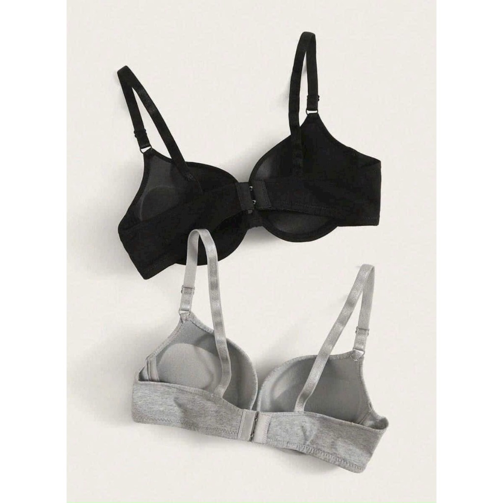 Áo Lót Nữ Phối Nơ Chất Liệu Cotton Nâng Ngực Thấm Hút Mồ Hôi