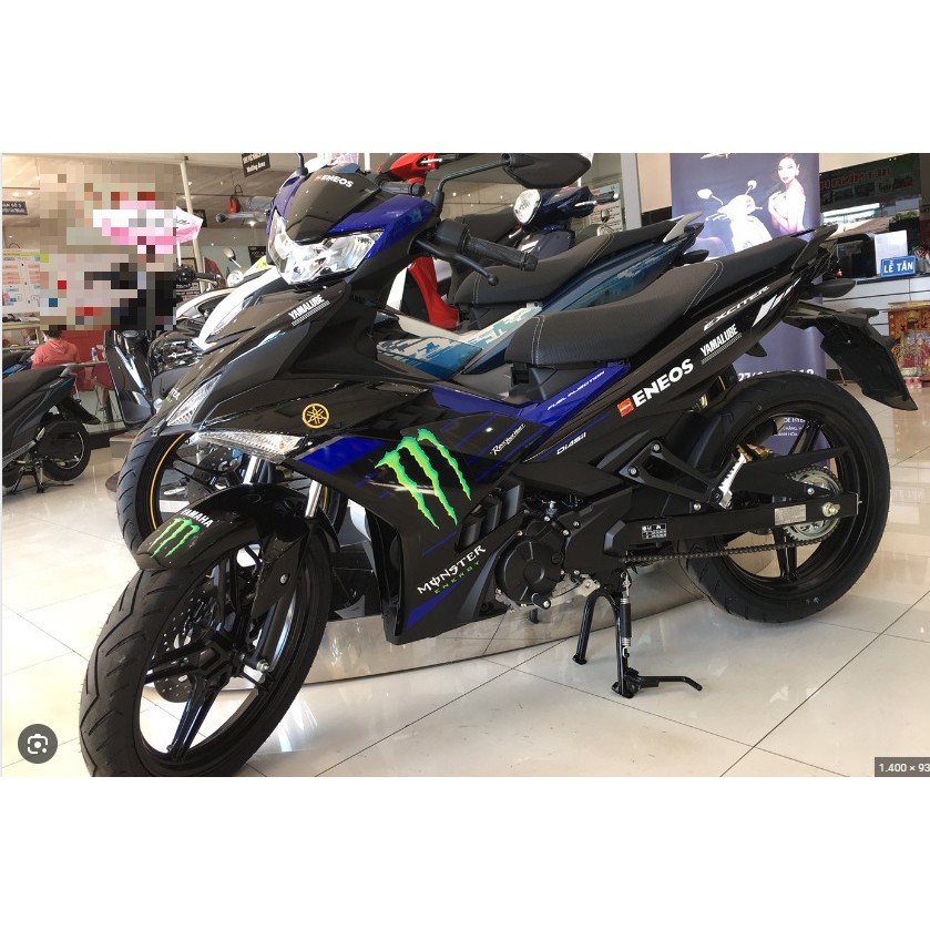 Tem bửng ngoài Ex 150 Led 20 dưới Trái chử Monster ENERGY  2NDT