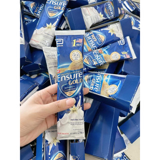 Sữa gói ensure gold 60,6g mẫu mới date mới