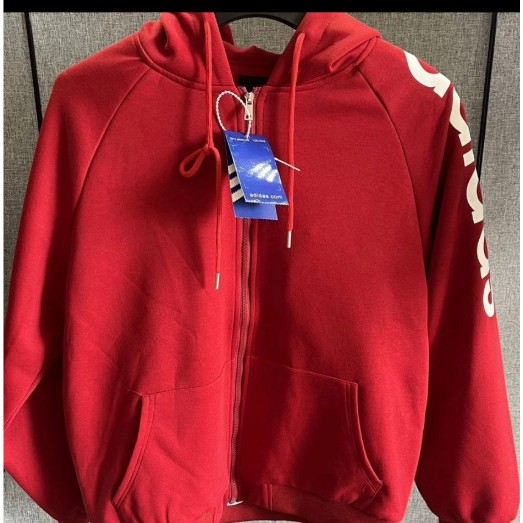 Áo Khoác Nỉ Kéo Khoá Zip Adidas Hình In 5D Cao Cấp - Áo Khoác Thể Thao Có Mũ Adidas Chất Nỉ Cao Cấp Không Xù