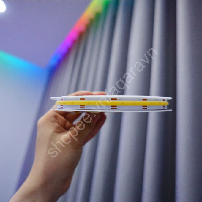 Đèn LED dây Aqara Strip T1 bản COB dài 5 Mét, Đổi nhiệt màu 2700K-6500K, tương thích Apple HomeKit, Cần trang bị Driver