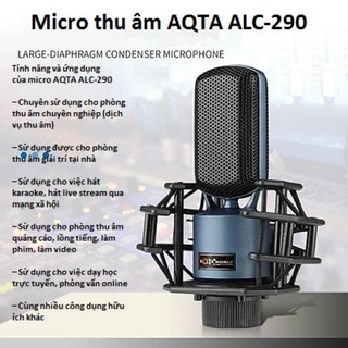 Micro thu âm aqta alc-290