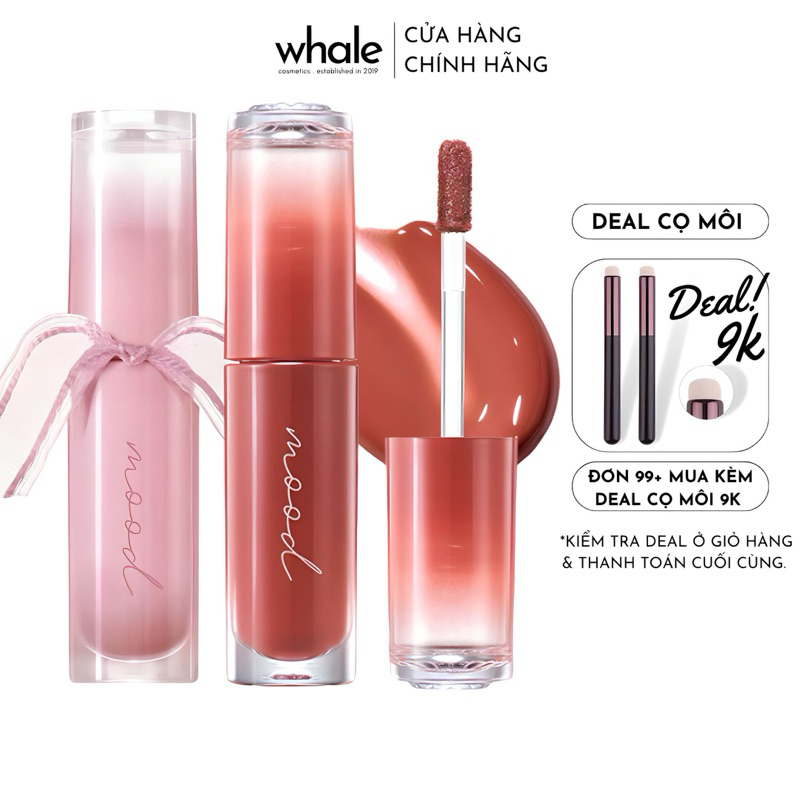 (Màu 1-20) Son Tint Bóng Peripera Ink Mood Glowy Tint