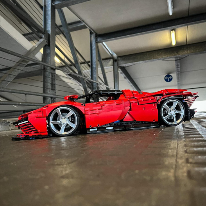 Mô Hình Lắp Ráp Technic | Siêu Xe Ferrari DAYTONA SP3, Mô Hình technic tỷ lệ 1:8 3778 PCS | BẢN ĐẸP CHI TIẾT