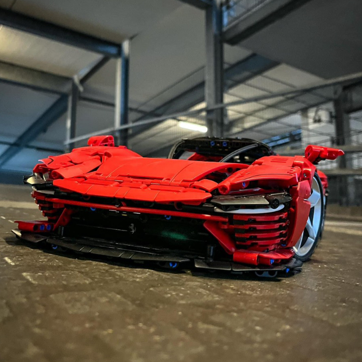 Mô Hình Lắp Ráp Technic | Siêu Xe Ferrari DAYTONA SP3, Mô Hình technic tỷ lệ 1:8 3778 PCS | BẢN ĐẸP CHI TIẾT