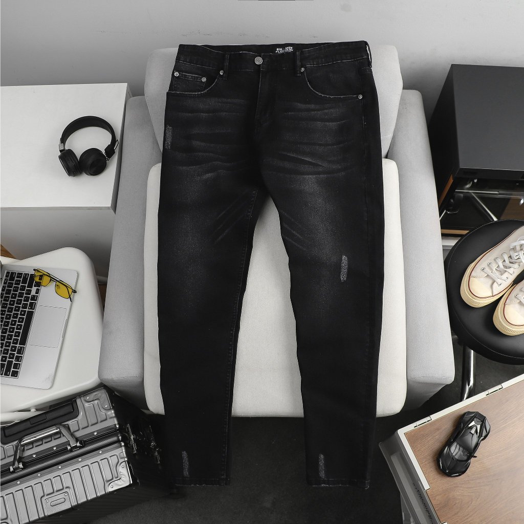 Quần jean dài co giãn phong cách thời trang cỡ đại bigsize nam 80-130kg