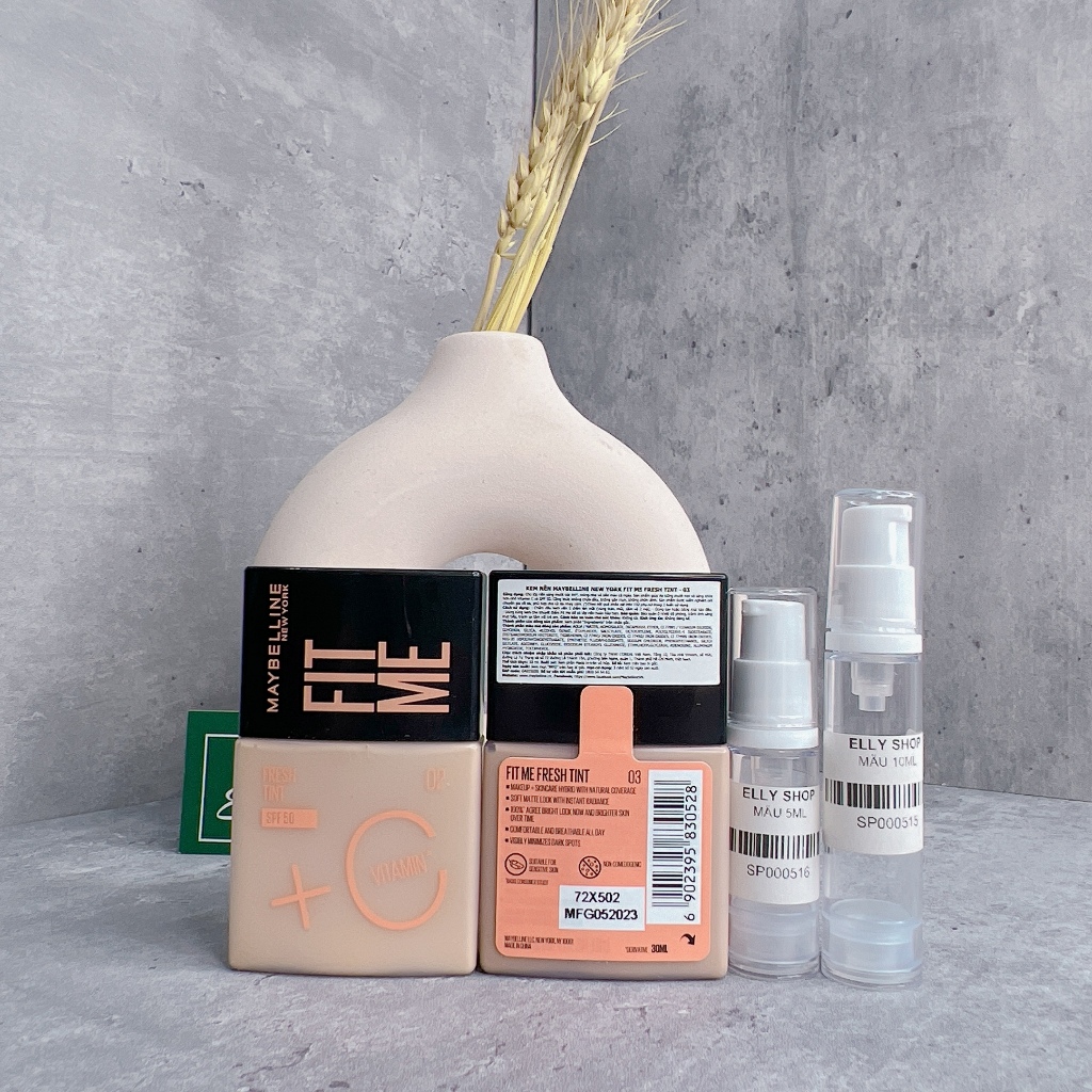 Kem Nền Fit Me Tint C Tươi Mướt Chống Nắng với Vitamin C & SPF50 Fresh Tint 30ml - Ellyshop176