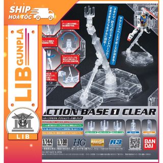 Mô hình lắp ráp gundam bandai đế / giá đỡ action base gundam 1 - hg / rg / mg tỉ lệ 1/144 & 1/100