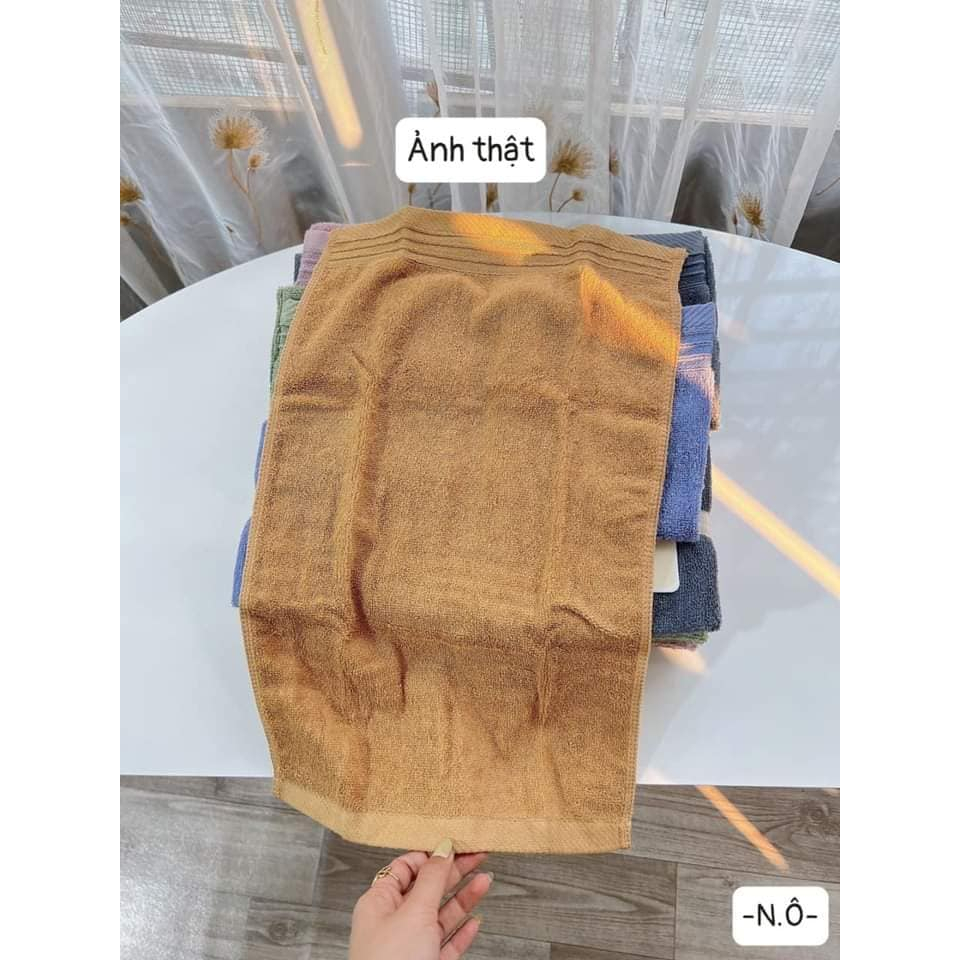 Set 5 khăn mặt sợi tre xuất Nhật SKG cotton siêu thấm hút size 30cmx50cm