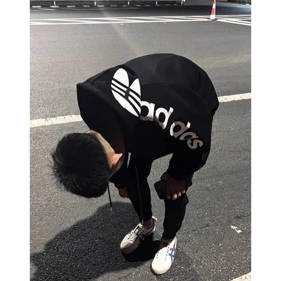 Áo Khoác Thể Thao Adidas Chất Nỉ Dày Dặn - Áo Khoác Adidas Có Mũ Phong cách Boy Phố Hottrend 2023
