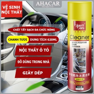 Dung dịch lau tẩy rửa nội thất ô tô ahacar đa năng vệ sinh nội thất ô tô chăm sóc nội thất ô tô phụ kiện nội thất ô tô