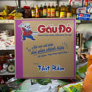 Thùng Mì Gấu Đỏ 30 Gói Date Mới