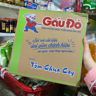 Thùng Mì Gấu Đỏ 30 Gói Date Mới