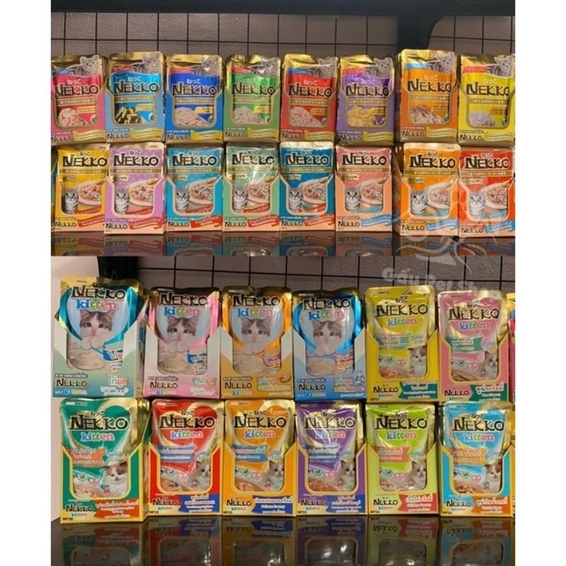 Pate mèo nekko 70g thức ăn dinh dưỡng cho mèo