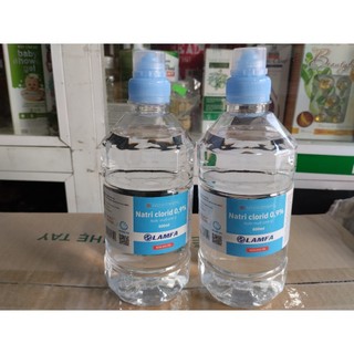 Nước muối sinh lý LAMFA chai 500ml
