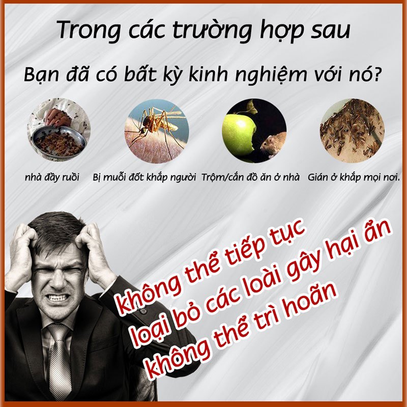 10 năm Không có chuột🐭🐭🐭 Máy đuổi chuột siêu âm Máy Xua Đuổi Chuột không tiếng ồn đuổi chuột bằng sóng âm
