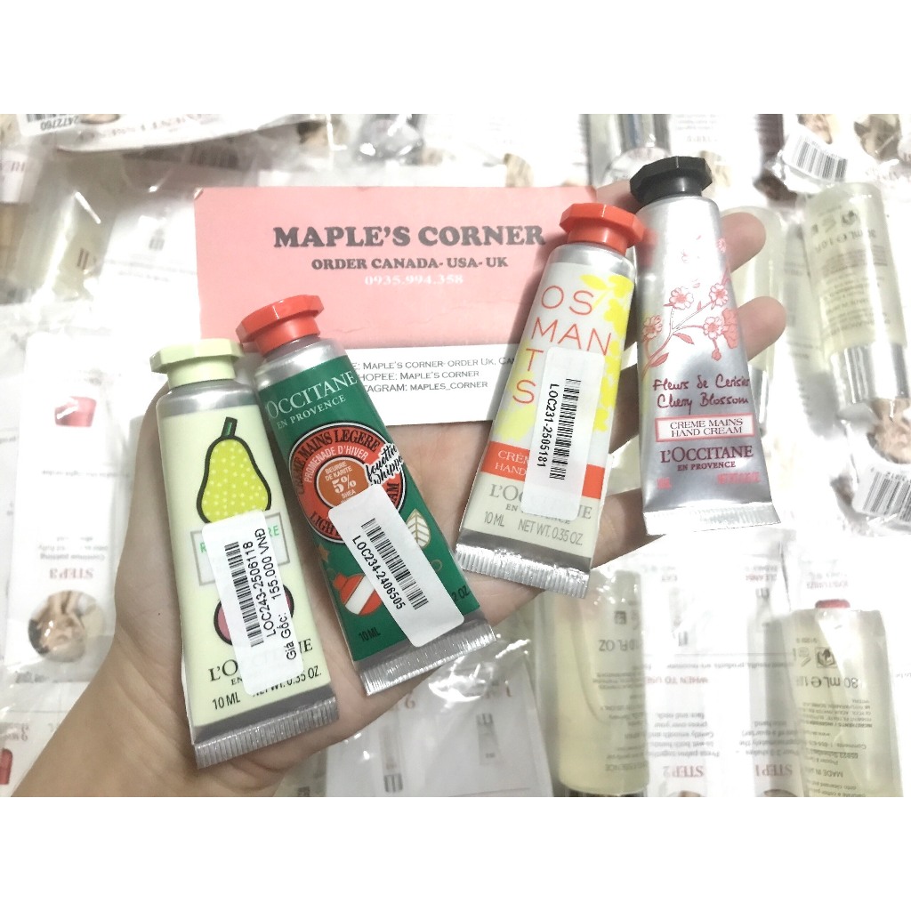 Kem Dưỡng Tay Loccitane Shea Handcream 10ml