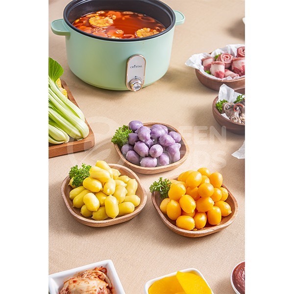 Tokbokki khoai lang, Tokbokki khoai môn Famofood 500g Bánh gạo khoai lang, khoai môn loại ngon