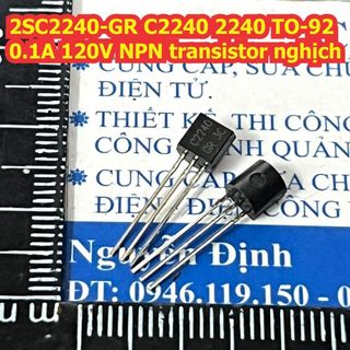 20 con 2sc2240-gr c2240 2240 to-92 0.1a 120v npn transistor nghịch kde4304