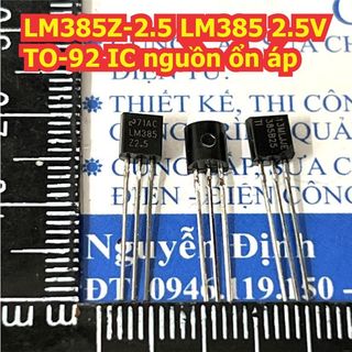 5 con LM385Z-2.5 LM385 2.5V TO-92 IC nguồn ổn áp kde4306