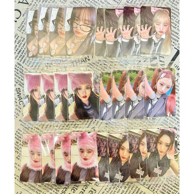 CARD IVE I'VE MINE KPOP GOODS