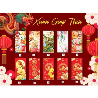 sét 10 cái lì xì tết 2024