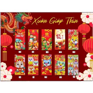 sét 10 cái lì xì tết 2024