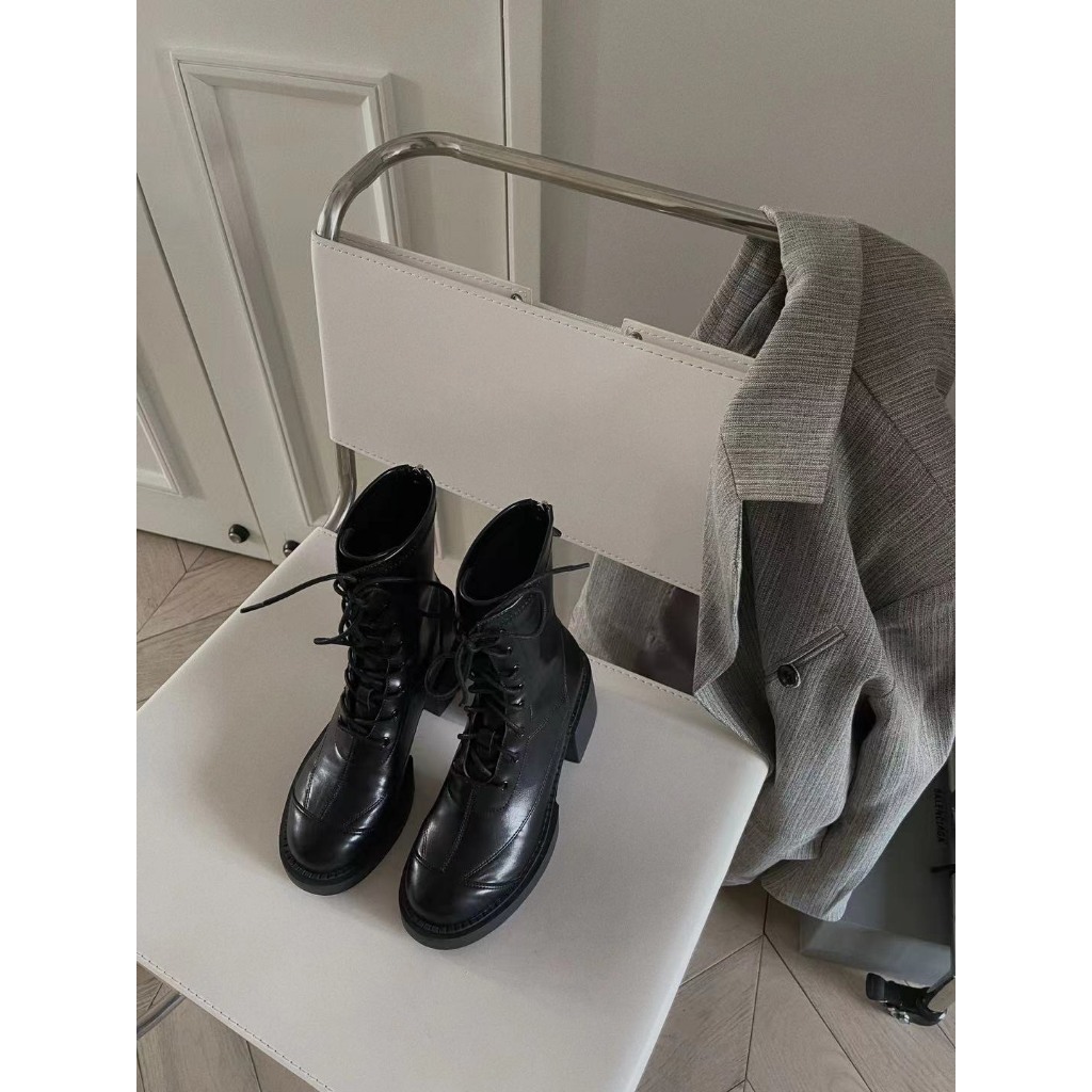 G670- BOOT ĐEN ĐẾ CAO