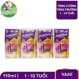 Lốc 4 hộp Sữa Pediasure pha sẵn 110ml [Date 2025]