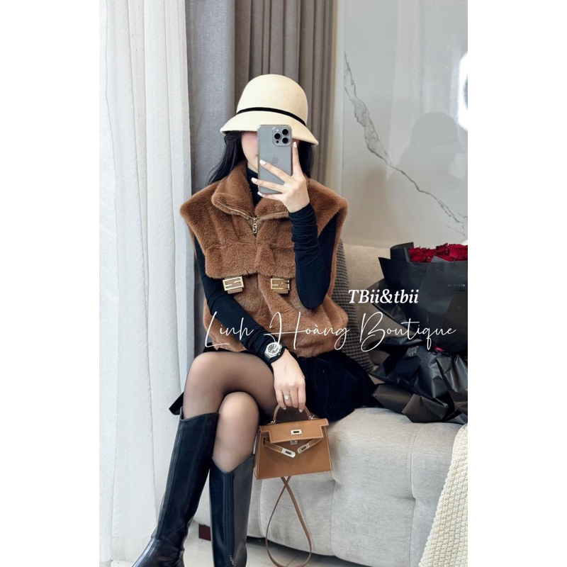 Áo Gile Lông Hàng Chuẩn QC , Chất Liệu Cao Cấp