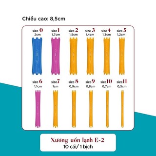 Xương uốn lạnh không gai, xương uốn lạnh chuyên dùng cho salon tóc
