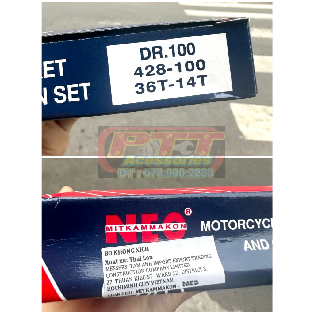 BỘ SÊN NHÔNG DĨA XE DREAM - WAVE NHỎ  THÁI LAN