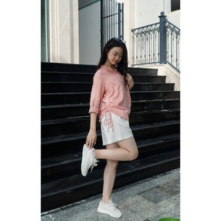 Sét quần short áo sơ mi nữ