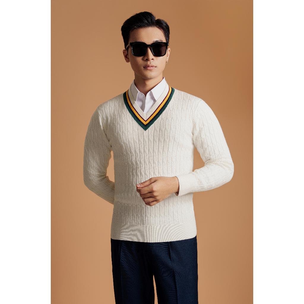 ÁO LEN ADAM STORE TRẮNG THỪNG KẺ AL064