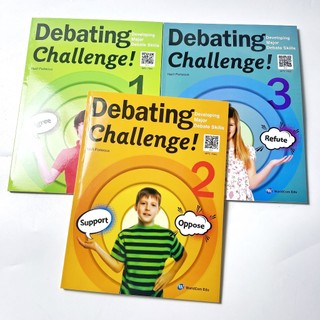 Sách - bộ nhập - Debating Challenge - 3 cuốn -