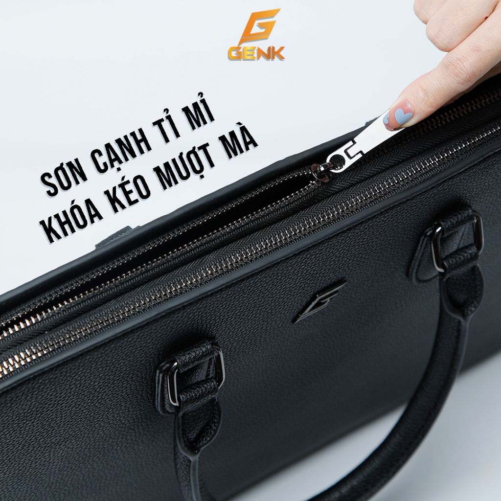 Túi Đeo Chéo / Túi LapTop Da Nam Thương Hiệu Genk - GT06