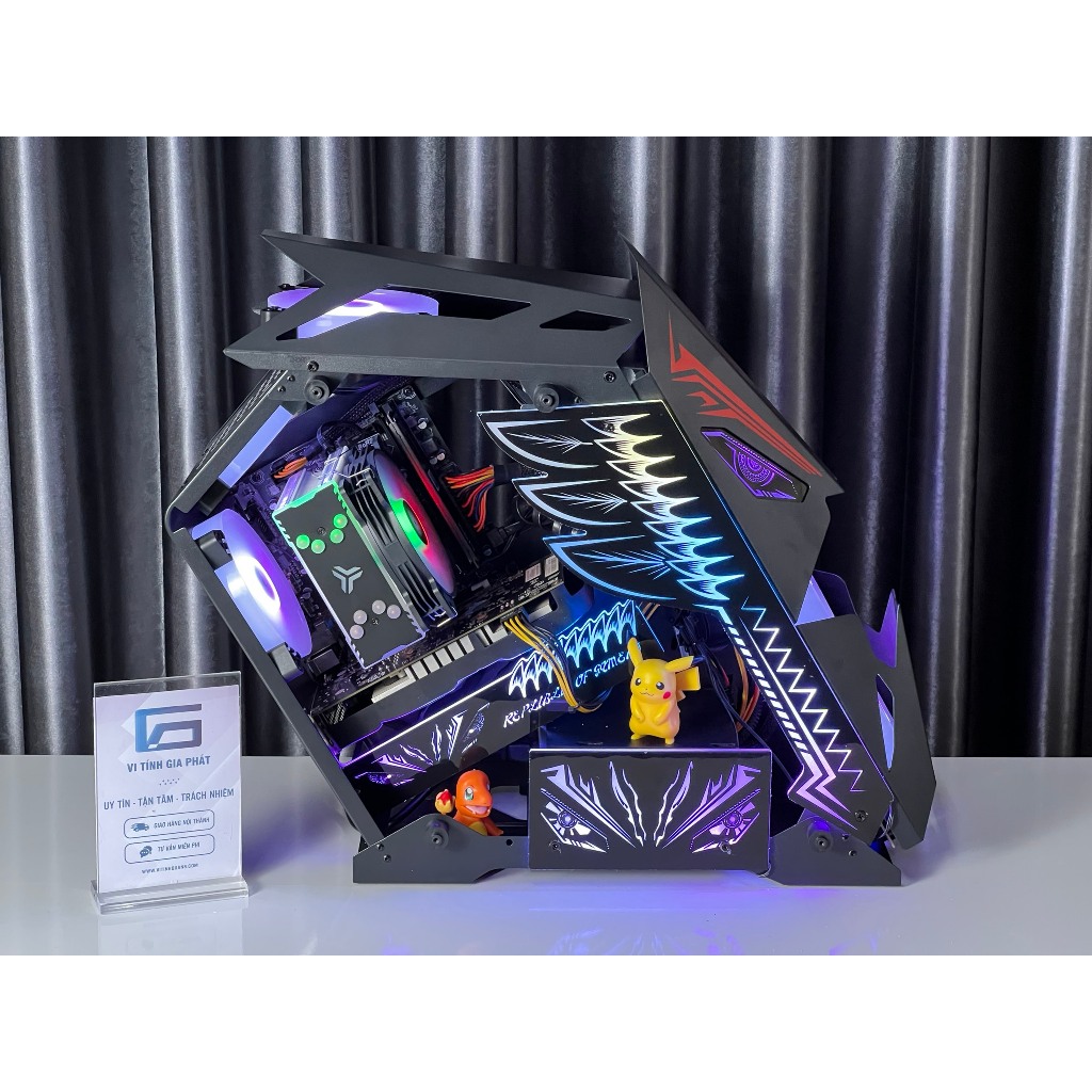 Máy PC Gaming Case ES3 Quái Thú Core i5 9400F VGA 1060 3G Chiến Mọi Game, Làm đồ họa