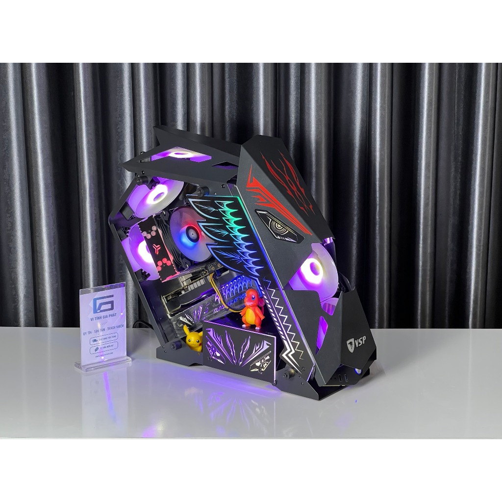 Máy PC Gaming Case ES3 Quái Thú Core i5 9400F VGA 1060 3G Chiến Mọi Game, Làm đồ họa